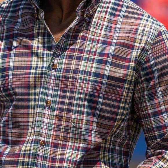 Ralph Lauren The Madras Button Down Classic Fit Shirt  XL - Picture 3 of 10